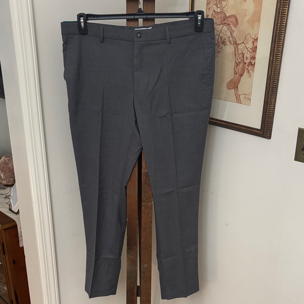 Duchamp NWT Men’s Charcoal Gray Trousers Size 38x30